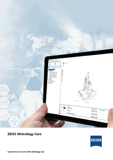 General terms and conditions for service and use for Metrology Care的预览图像