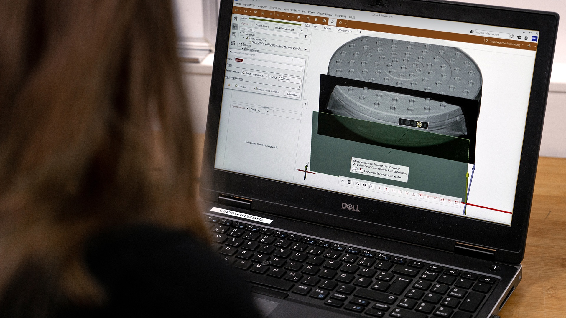 Hansgrohe团队在蔡司INSPECT X-Ray中自行评估数据集