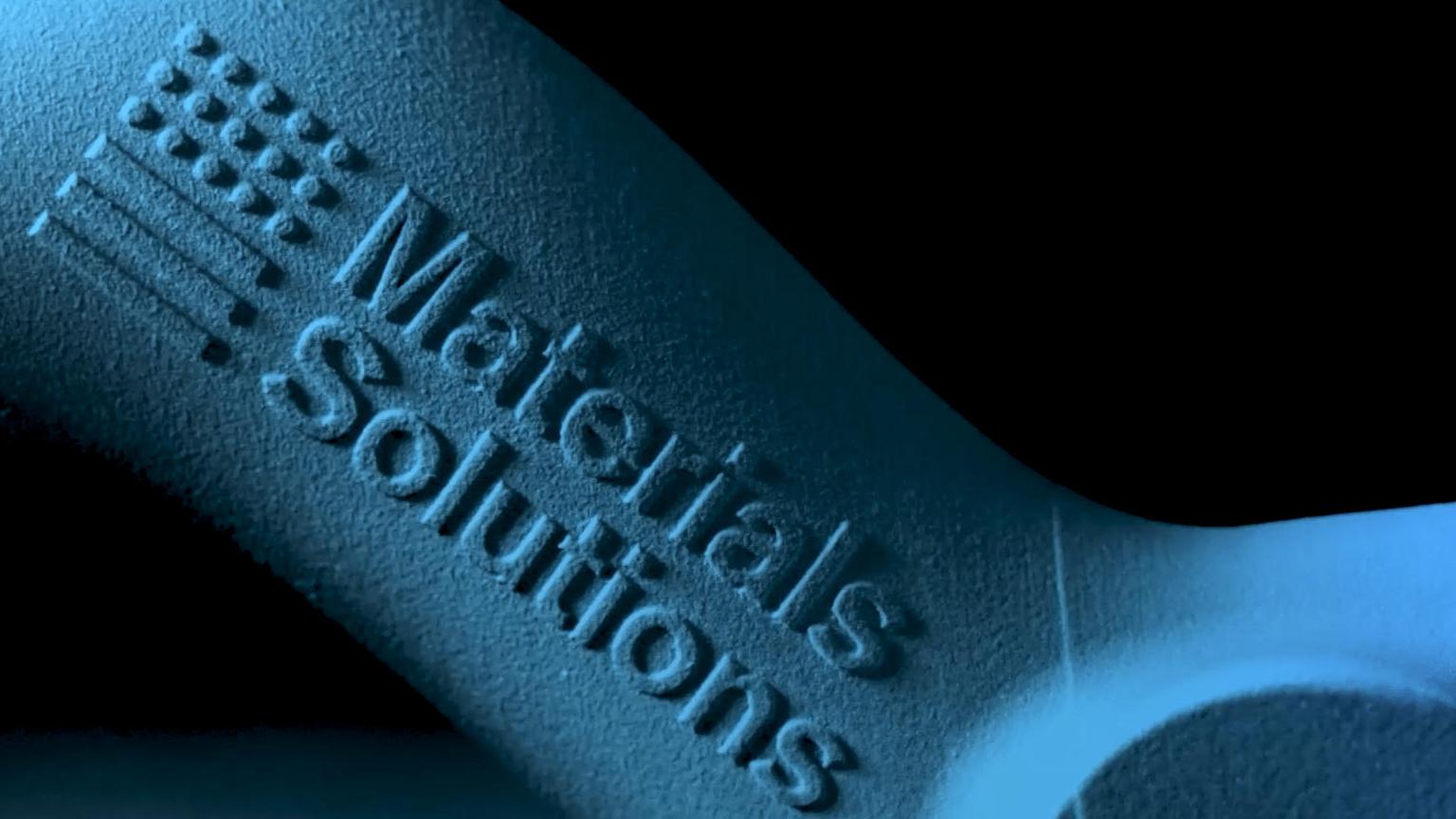 Materials Solutions：保证质量的增材制造金属部件
