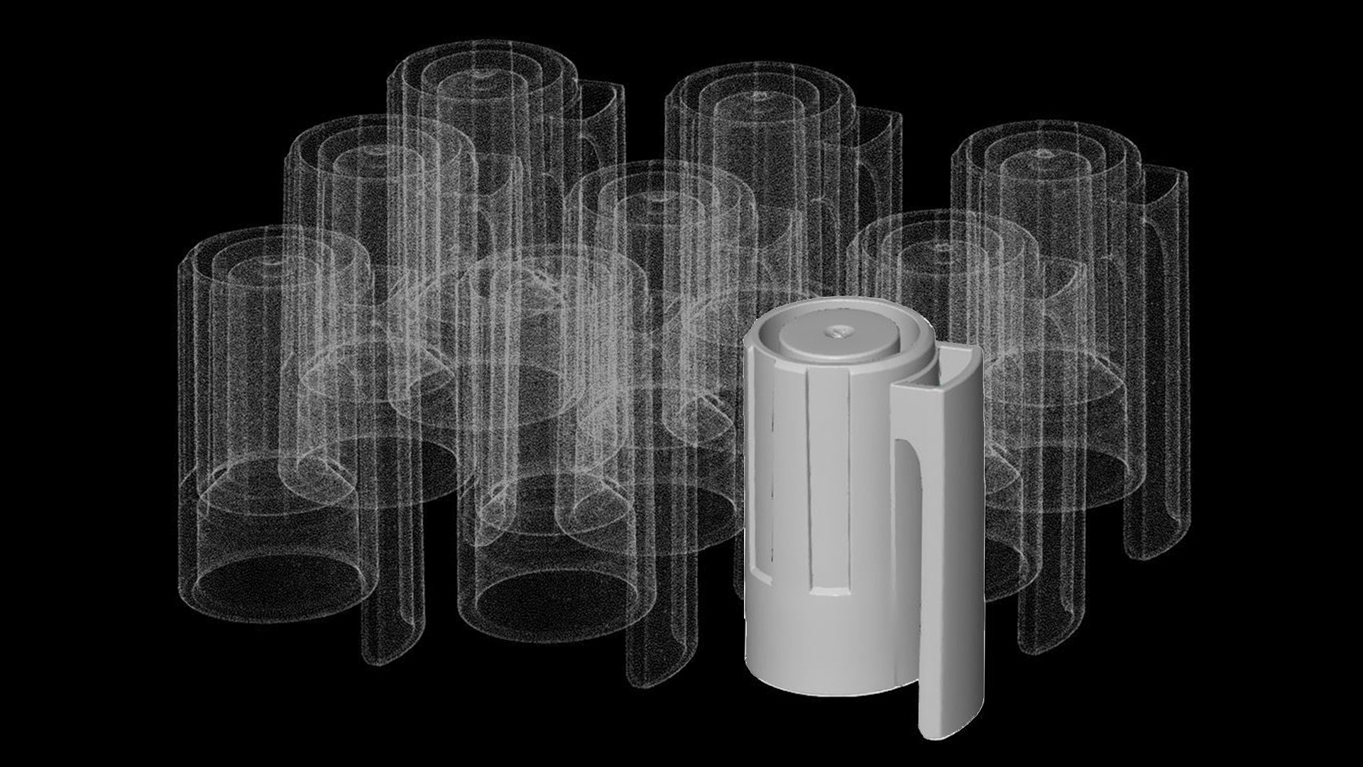 Volume area separation / Batch scan