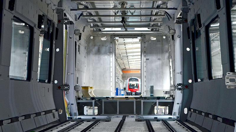 火车车厢建造