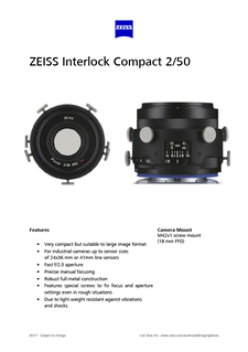 ZEISS Interlock Compact 2/50的预览图像