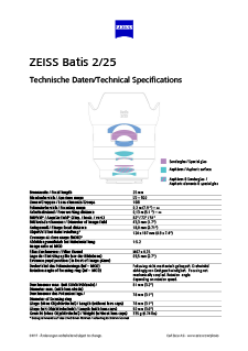 ZEISS Batis 2/25的预览图像