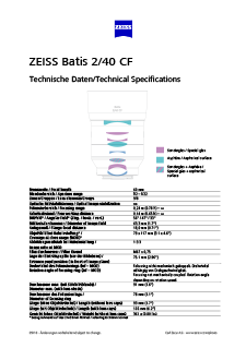 ZEISS Batis 2/40 CF的预览图像