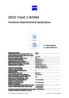 ZEISS Touit 2.8/50M的预览图像